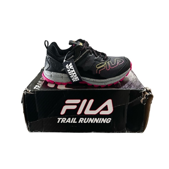 Fila Sneakers - Black and Pink - Picture 1 of 5